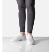 Suny 160 Witte Dames Danssneakers met Splitzool van mesh