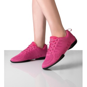 Anna Kern Suny 165 Fuchsia Dames Danssneakers met Splitzool