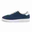 Suny Anna Kern 7005 Geitensuède Blauw Danssneaker met Doorlopende Zool
