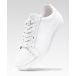 Suny Anna Kern 7025 Witte Nappa Leer Sneakers met volledige zool van hoogwaardig nappalleer
