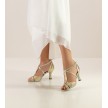 Werner Kern Amy latin dansschoenen voor dames bruidsschoen lichte kleur suede zool Werner Kern Amy latin dansschoenen voor dames bruidsschoen lichte kleur suede zool