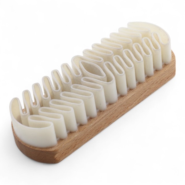 werner kern - dansschoenen borstel voor suede en nubuck lederen dansschoenen - rubberen borstel