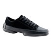 Suny Anna Kern 4045 Heren Zwarte Nappa-Nubbuk Danssneakers met Splitzool Suny Anna Kern 4045 Heren Zwarte Nappa-Nubbuk Danssneakers met Splitzool