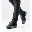 Suny Anna Kern 4045 Heren Zwarte Nappa-Nubbuk Danssneakers met Splitzool voor binnen en buiten Suny Anna Kern 4045 Heren Zwarte Nappa-Nubbuk Danssneakers met Splitzool voor binnen en buiten